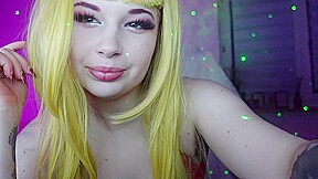 Amateur Blonde Teen Dildo Fucking Live